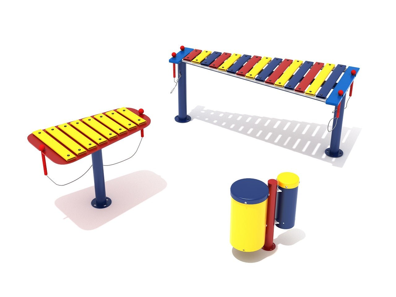 Playground Equipment Rhythm Group of Three (PMC005X) - SchoolOutlet