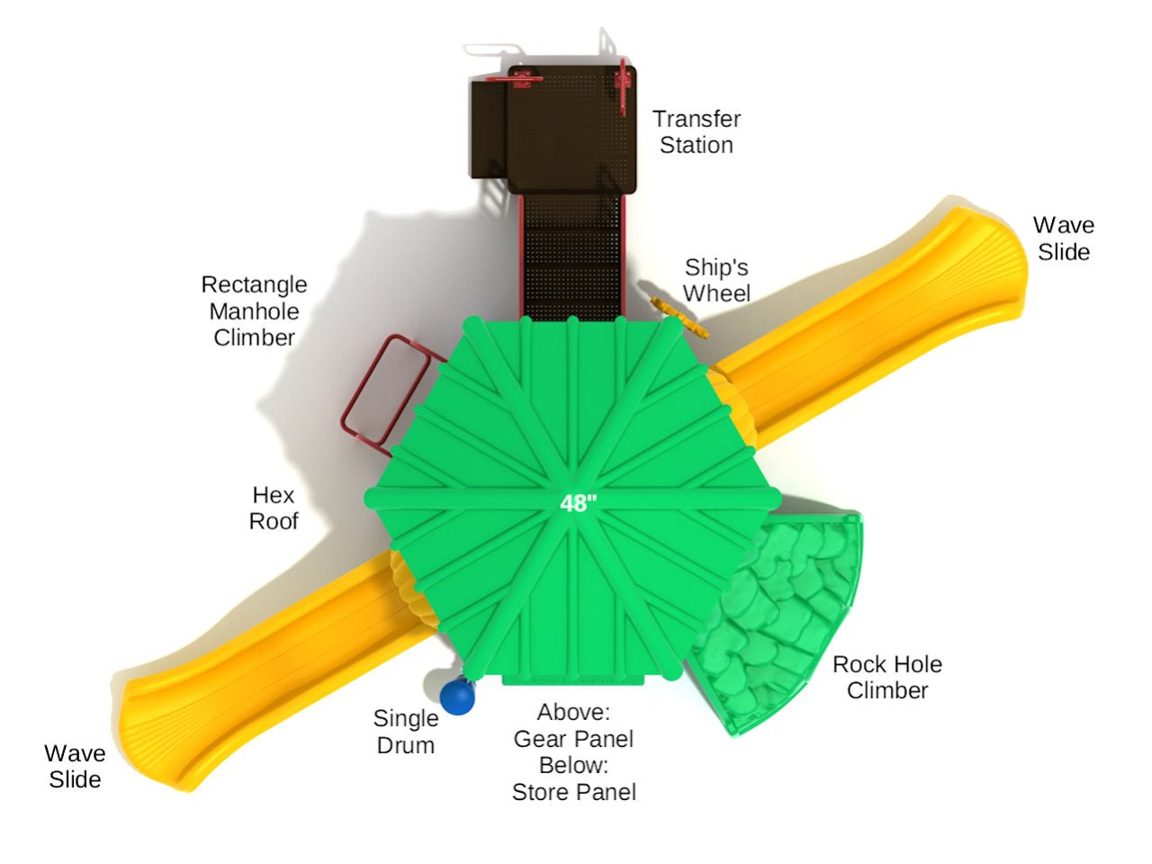 Playground Equipment Saint Elias (PMF002) - SchoolOutlet