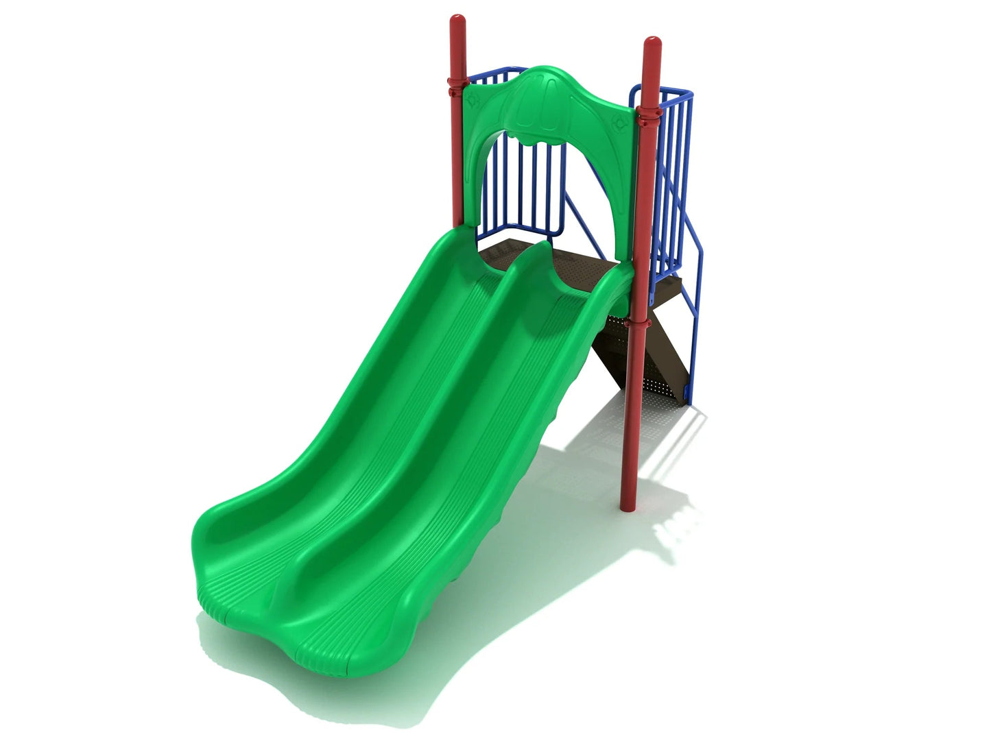 Playground Equipment 4 Foot Double Straight Slide (PSL002) - SchoolOutlet
