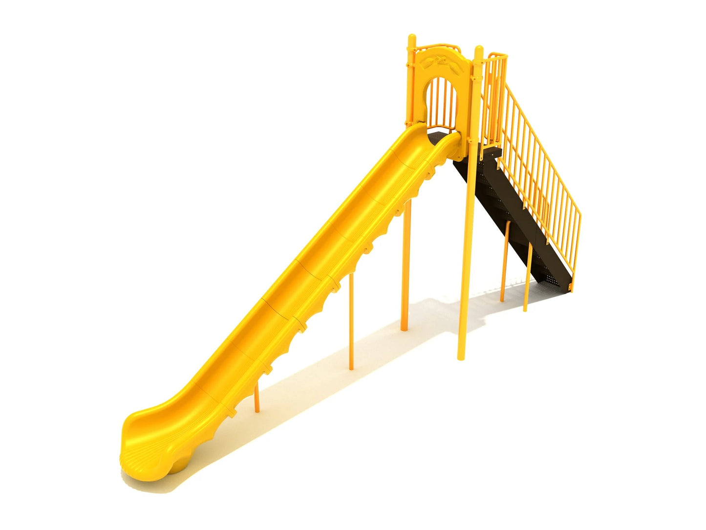 Playground Equipment 8 Foot Sectional Straight Slide (PSL011) - SchoolOutlet