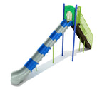 Playground Equipment 8 Foot Sectional Straight Slide (PSL011) - SchoolOutlet