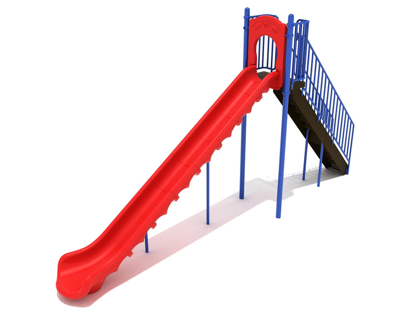 Playground Equipment 8 Foot Sectional Straight Slide (PSL011) - SchoolOutlet