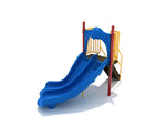 Playground Equipment 4 Foot Double Right Turn Slide (PSL014) - SchoolOutlet