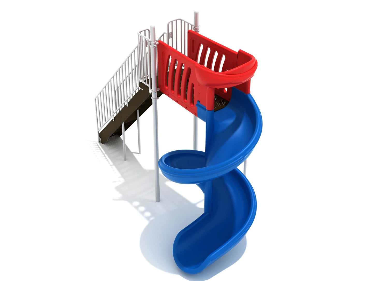 Playground Equipment 8 Foot 450 - Degree Spiral Slide (PSL017) - SchoolOutlet