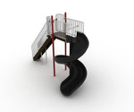 Playground Equipment 8 Foot 450 - Degree Spiral Slide (PSL017) - SchoolOutlet