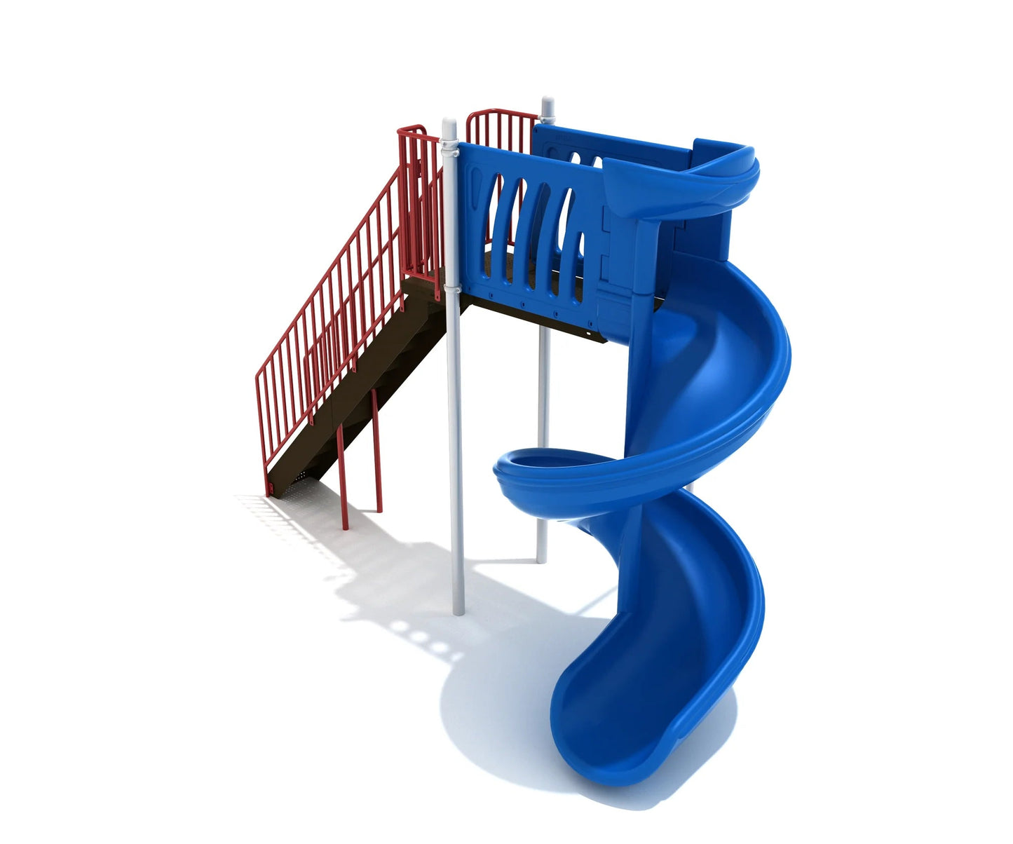 Playground Equipment 8 Foot 450 - Degree Spiral Slide (PSL017) - SchoolOutlet