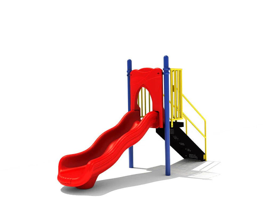 Playground Equipment 3 Foot Single Wave Slide (PSL018) - SchoolOutlet