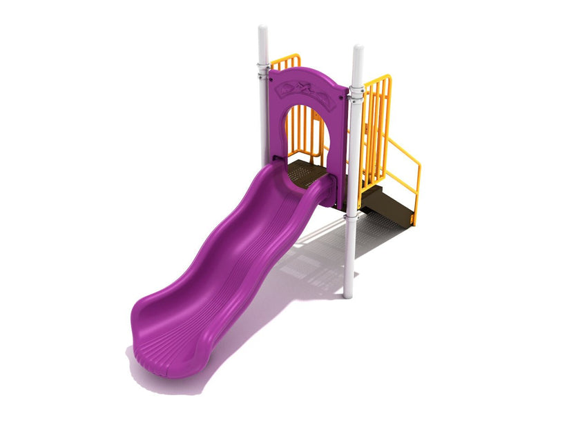 Playground Equipment 3 Foot Single Wave Slide (PSL018) - SchoolOutlet