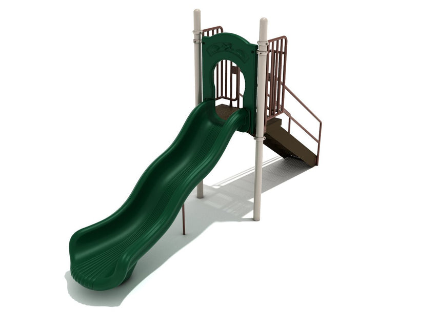 Playground Equipment 4 Foot Single Wave Slide (PSL019) - SchoolOutlet