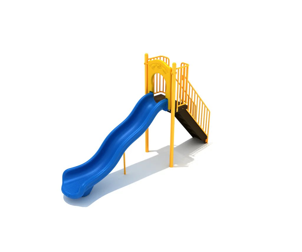 Playground Equipment 5 Foot Single Wave Slide (PSL020) - SchoolOutlet
