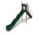 Playground Equipment 6 Foot Single Wave Slide (PSL021) - SchoolOutlet