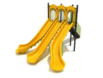 Playground Equipment 6 - Foot Triple Sectional Split Slide (PSL026) - SchoolOutlet