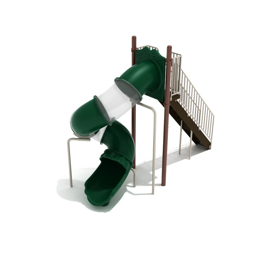 Playground Equipment 8 Foot Spiral Tube Slide (PSL030) - SchoolOutlet