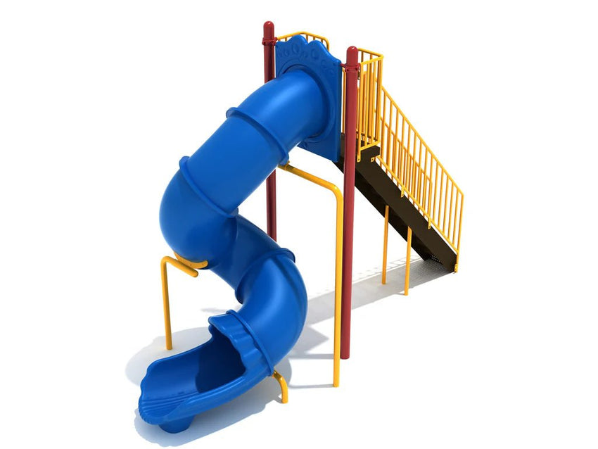 Playground Equipment 8 Foot Spiral Tube Slide (PSL030) - SchoolOutlet