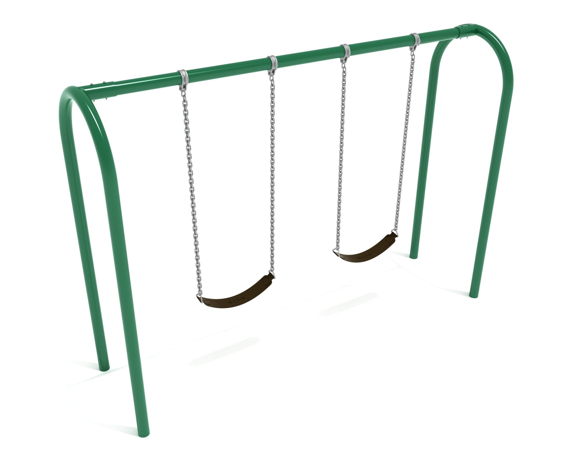 Playground Equipment 8 feet high Elite Arch Post Swing - 1 Bay (PSW005X) - SchoolOutlet