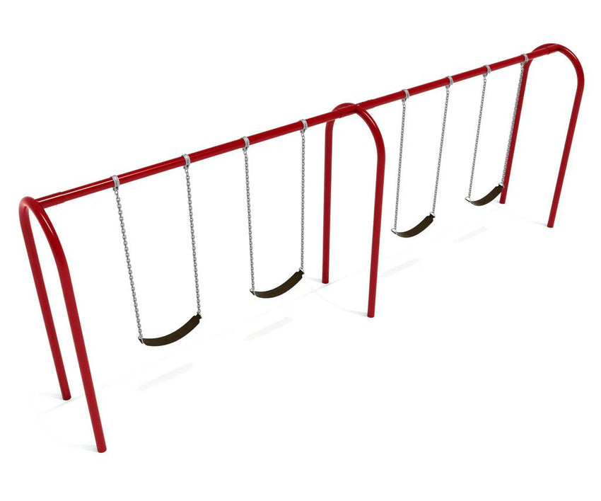 Playground Equipment 8 feet high Elite Arch Post Swing - 2 Bays (PSW006X) - SchoolOutlet
