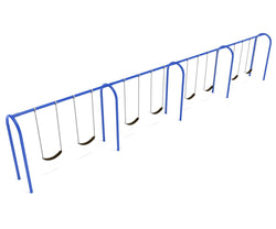 Playground Equipment 8 feet high Elite Arch Post Swing - 4 Bays (PSW008X)