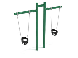 Playground Equipment 7 feet high Elite Early Childhood T Swing - 2 Cantilevers (PSW019X)