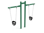 Playground Equipment 7 feet high Elite Early Childhood T Swing - 2 Cantilevers (PSW019X) - SchoolOutlet