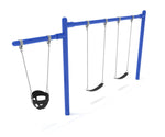 Playground Equipment 7/8 feet high Elite Cantilever Swing - 1 Bay 1 Cantilever (PSW110X) - SchoolOutlet