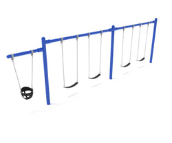 Playground Equipment 7/8 feet high Elite Cantilever Swing - 2 Bays 1 Cantilever (PSW210X)