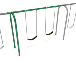 Playground Equipment 8 feet high Elite Arch Post Swing - Add a Bay (PSWAPADDX)