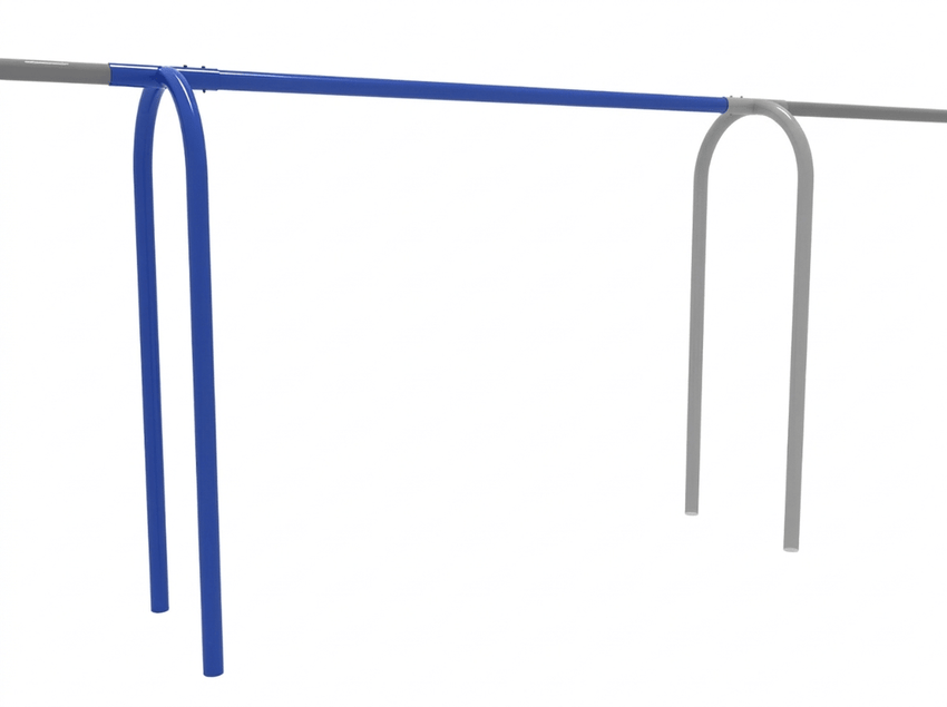 Playground Equipment 8 feet High Elite Arch Post Adaptive Swing - Add a Bay (PSWASADD001DX) - SchoolOutlet