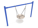 Playground Equipment 7 feet High Elite Single Post Nest Swing (PSWNT002WSX) - SchoolOutlet