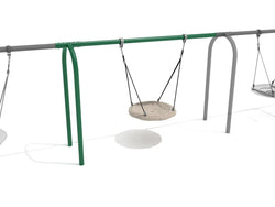 Playground Equipment 7 feet High Elite Arch Post Nest Swing - Add a Bay (PSWNTAD001WSX)