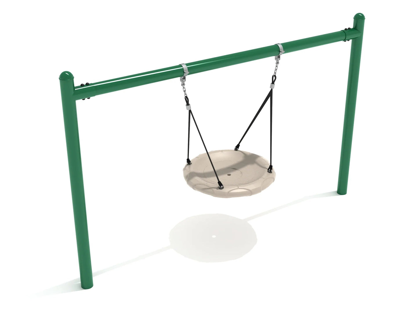 Playground Equipment 7 feet High Elite Single Post Nest Swing - Add a Bay (PSWNTAD002WSX) - SchoolOutlet