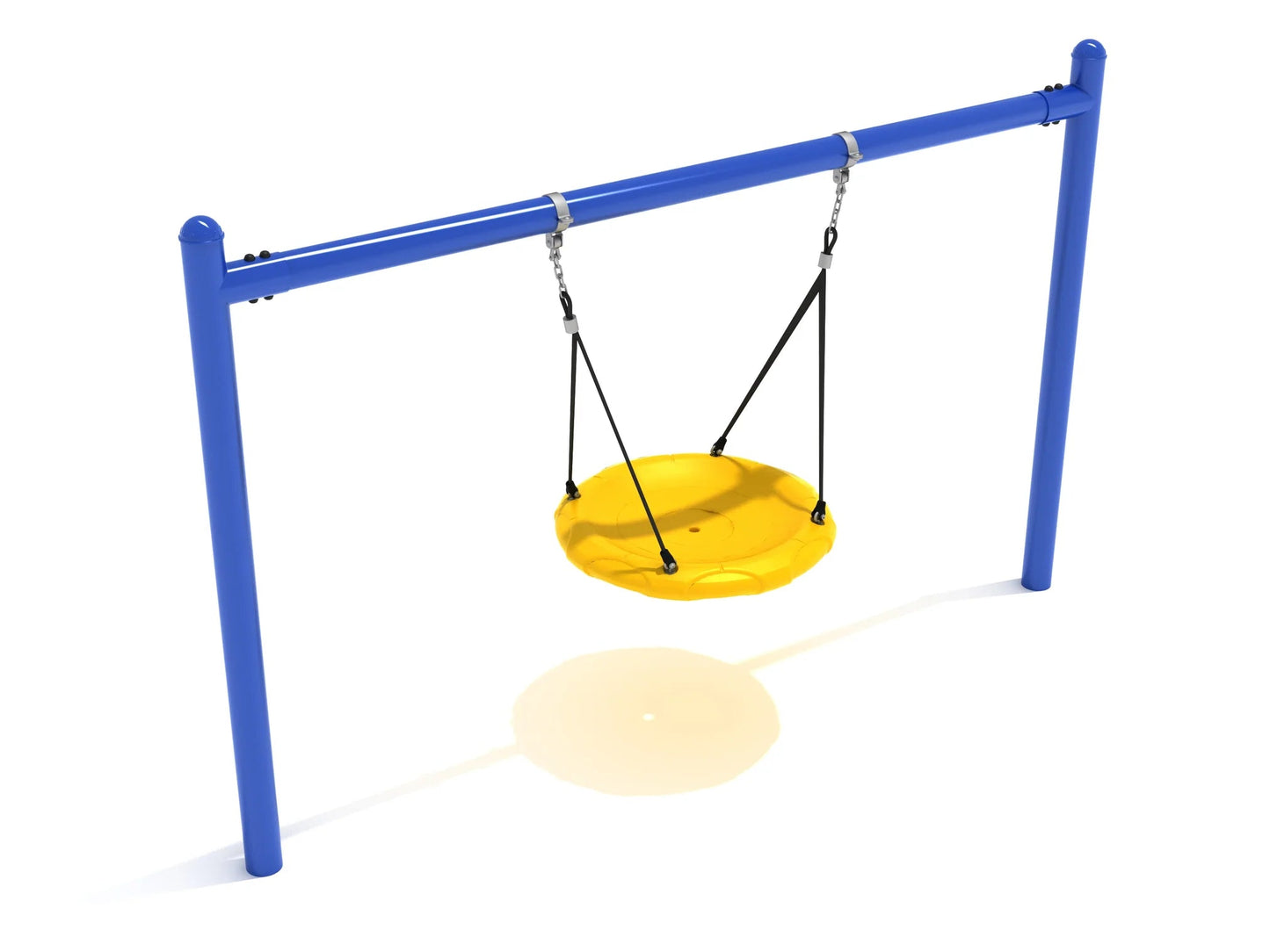 Playground Equipment 7 feet High Elite Single Post Nest Swing - Add a Bay (PSWNTAD002WSX) - SchoolOutlet