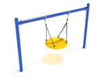 Playground Equipment 7 feet High Elite Single Post Nest Swing - Add a Bay (PSWNTAD002WSX) - SchoolOutlet