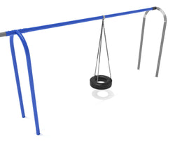 Playground Equipment 8 feet high Elite Arch Post Tire Swing - Add a Bay (to Tire Swing Bay) (PSWTADX)