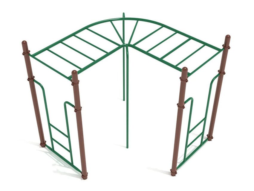 Playground Equipment 90 - Degree Straight Rung Horizontal Ladder (PTC002) - SchoolOutlet