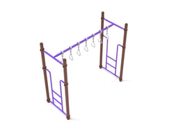 Playground Equipment Straight Swinging Ring Ladder (PTC009)