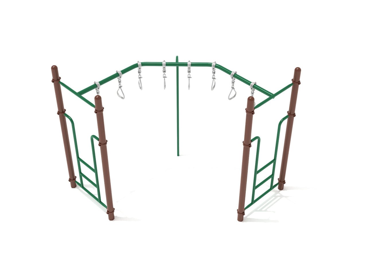 Playground Equipment 90 - Degree Swinging Ring Ladder (PTC012) - SchoolOutlet