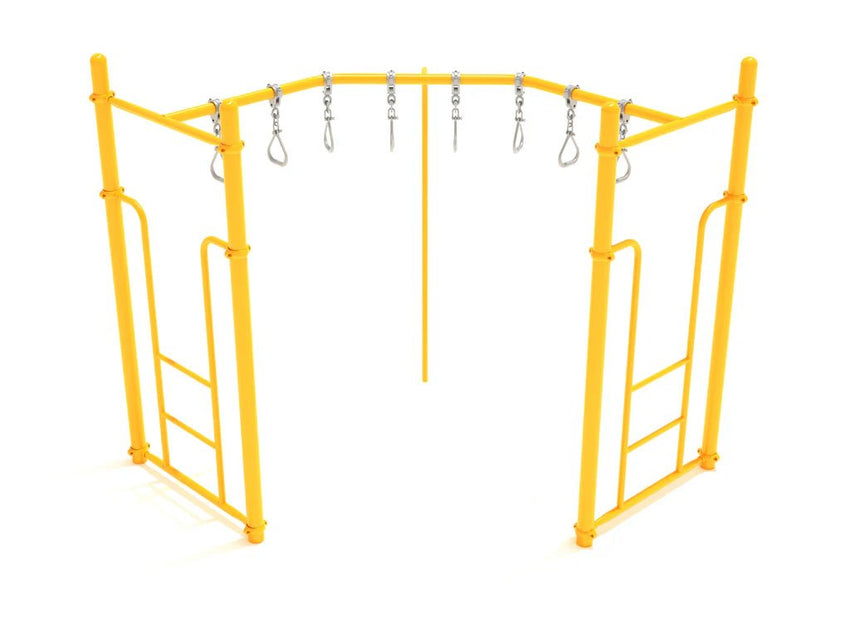 Playground Equipment 90 - Degree Swinging Ring Ladder (PTC012) - SchoolOutlet