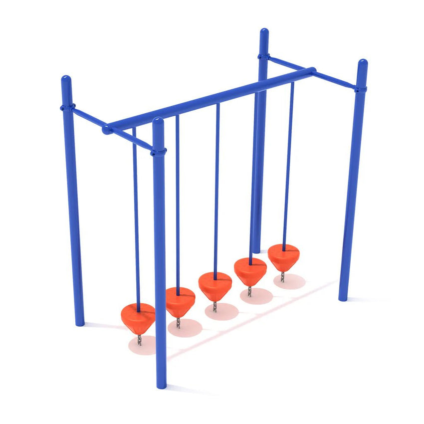 Playground Equipment Single Row Pebble Bridge (PTC017) - SchoolOutlet