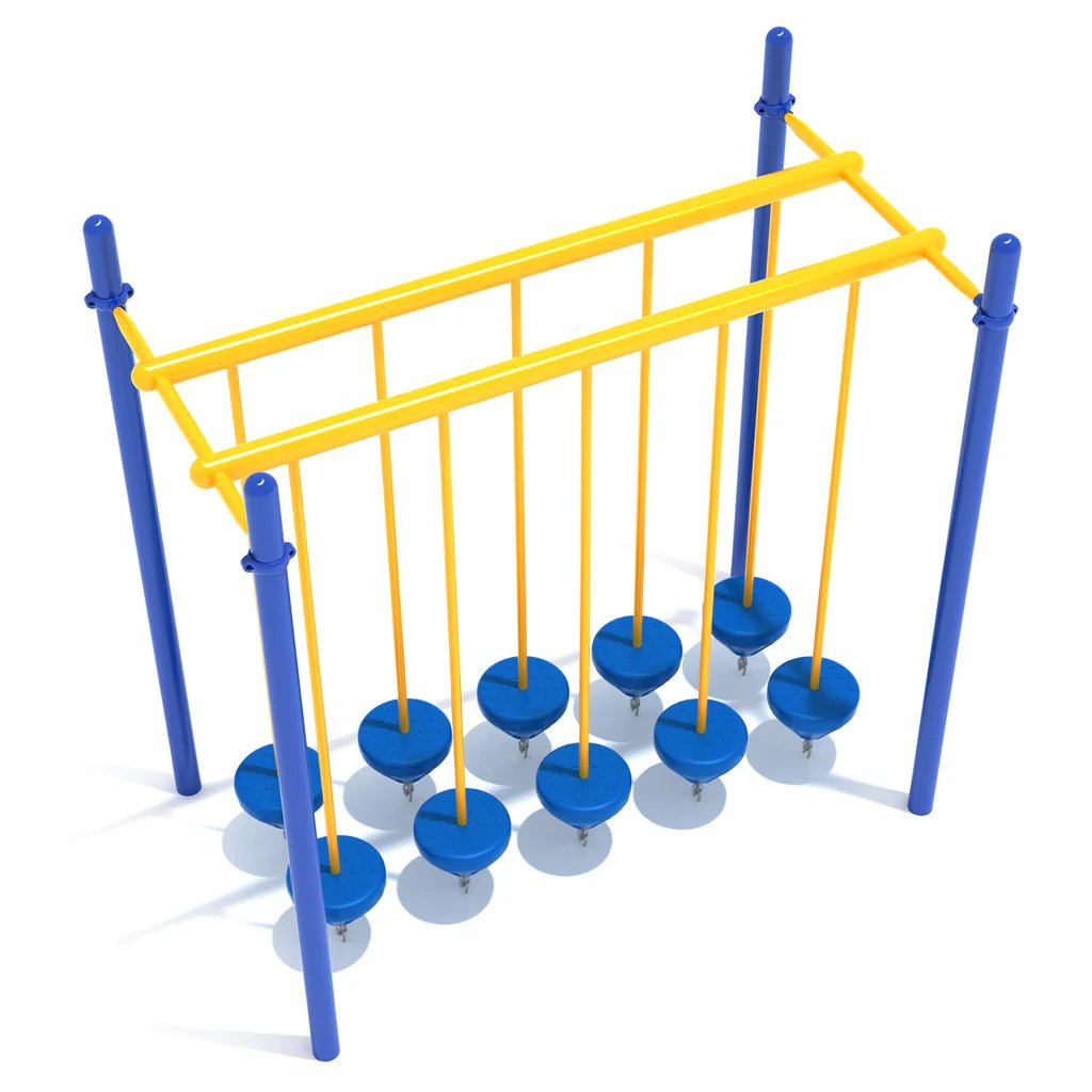 Playground Equipment Double Row Pebble Bridge (PTC018) - SchoolOutlet