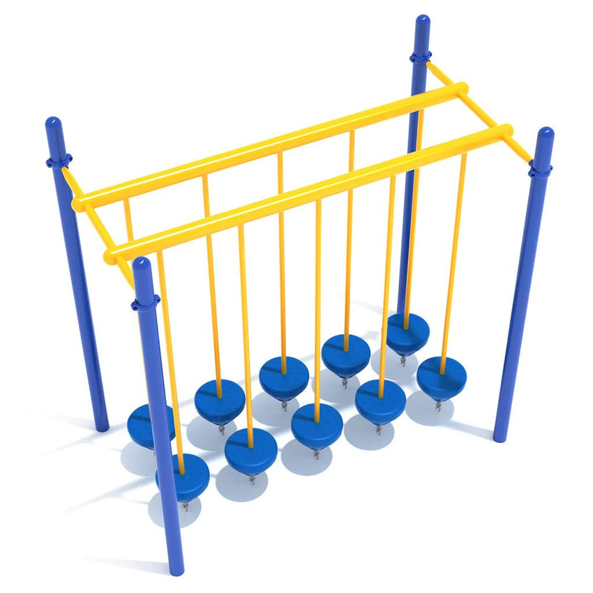 Playground Equipment Double Row Pebble Bridge (PTC018) - SchoolOutlet