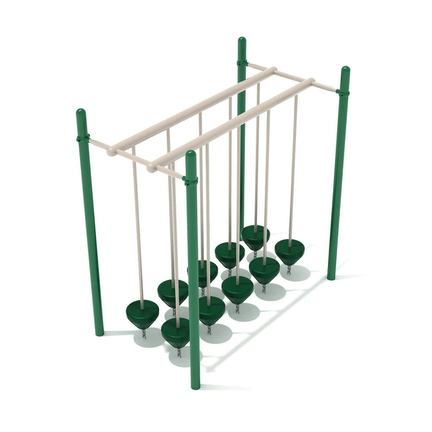 Playground Equipment Double Row Pebble Bridge (PTC018) - SchoolOutlet