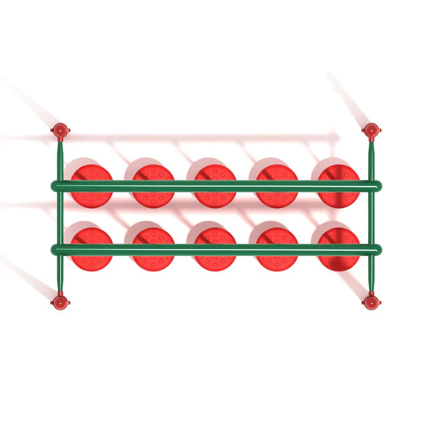 Playground Equipment Double Row Pebble Bridge (PTC018) - SchoolOutlet