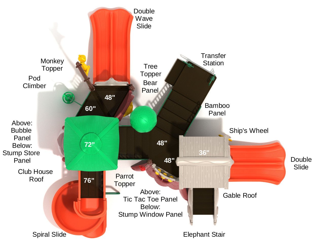 Playground Equipment Kicking Kangaroo (PTH004) - SchoolOutlet