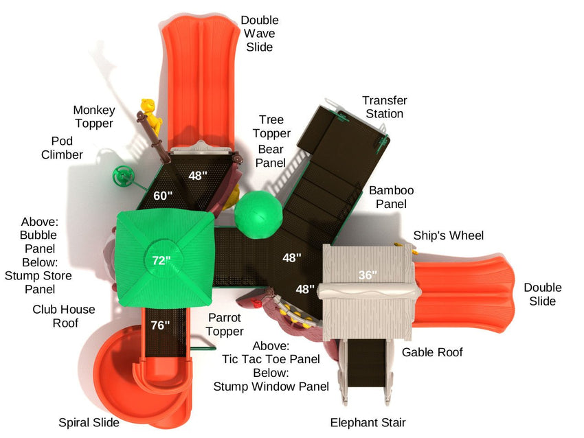 Playground Equipment Kicking Kangaroo (PTH004) - SchoolOutlet