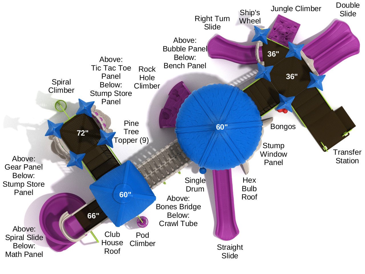 Playground Equipment Mighty Macaw (PTH023) - SchoolOutlet