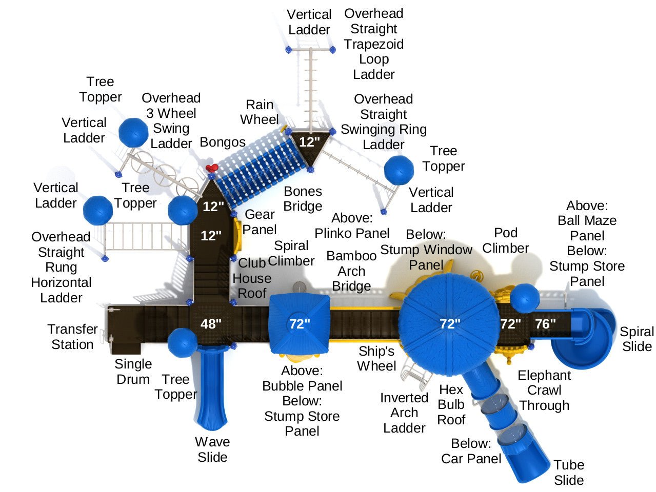 Playground Equipment Crazy Capuchin (PTH025) - SchoolOutlet