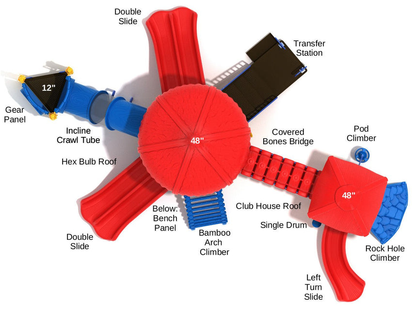 Playground Equipment Cantankerous Crocodile (PTH028) - SchoolOutlet