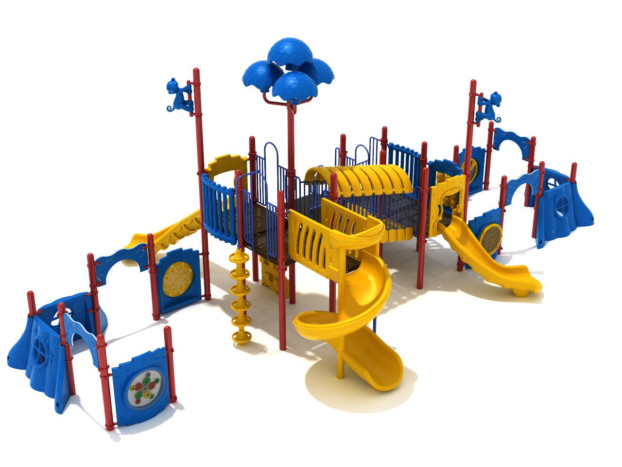 Playground Equipment Lounging Leopard (PTH051) - SchoolOutlet