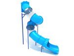Playground Equipment 12 - Foot Spiral Tube Slide, Slide and Mounts Only (PTS012) - SchoolOutlet