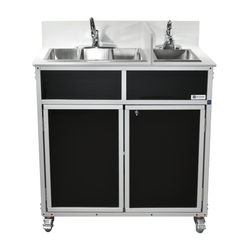 Portable Compact Three Concession Basins PLUS handwashing sink (NS-004S)